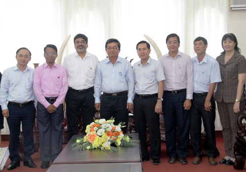 Director (Projects) Shri Rajiv Gupta met Mr. Liu Xuan Vinh, Deputy Secretary of the provincial Party Committee, Chairman of the provincial People's Committee, to discuss 